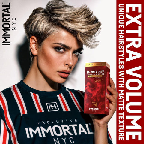 Cera En Polvo Immortal Smokey Puff Roja
