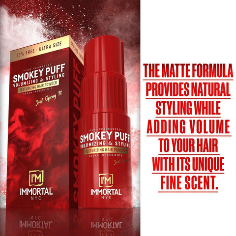 Cera En Polvo Immortal Smokey Puff Roja