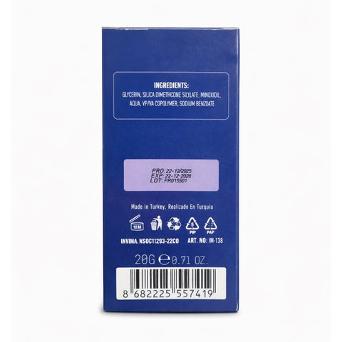 Cera en Polvo Immortal Pro Minoxidil Forte