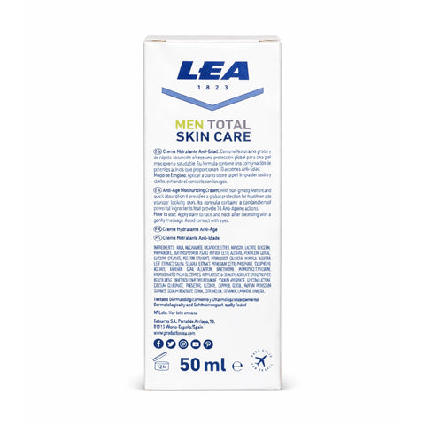 Crema Hidratante Anti-Edad LEA Men