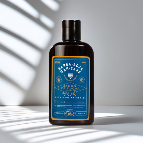 Gel de Ducha Barba Roja x 250ml (Jabón Líquido)