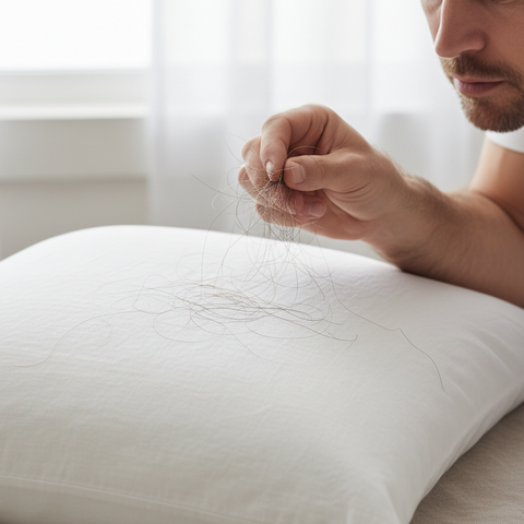 Deja de contar los pelos en la almohada.