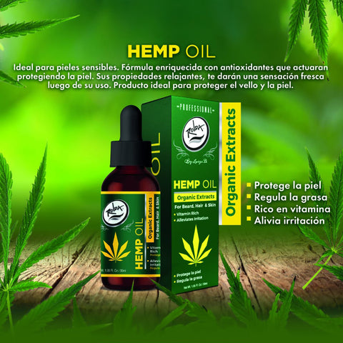 Aceite para Barba Rolda Hemp Oil