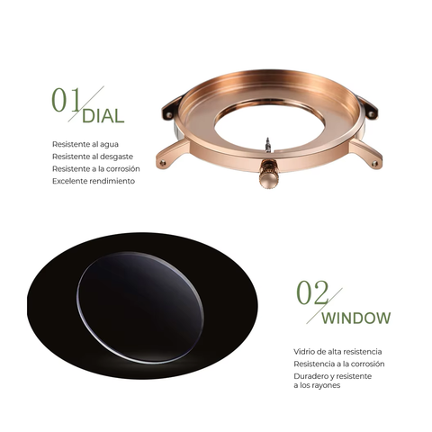 Reloj HM Alonso Azul | Café