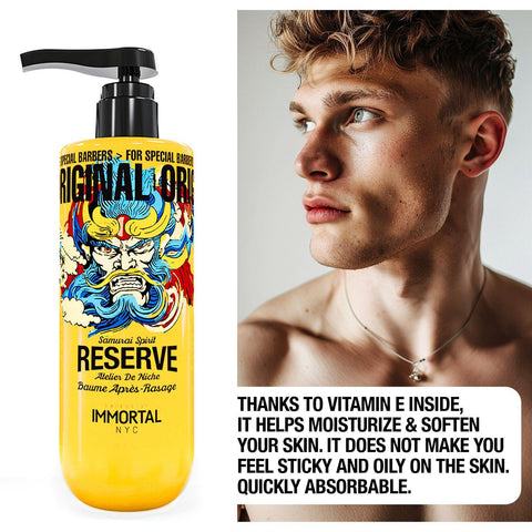 After Shave Immortal Samurai Spirit en Crema