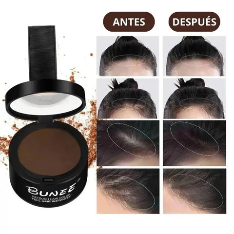 Maquillaje para cabello Bunee - Cubre Canas