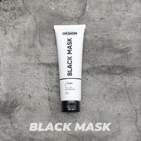 Mascarilla Negra Ossion Carbón Activado