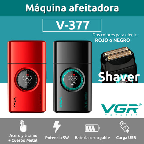 Rasuradora Shaver VGR V-377