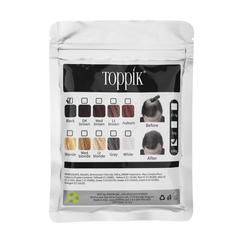 Recarga Fibra Capilar Toppik x 100g.