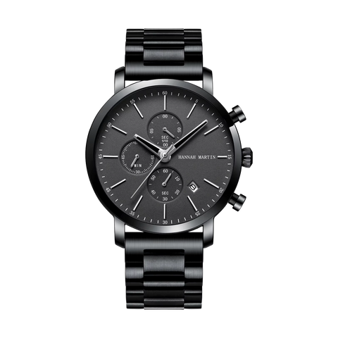 Reloj HM Vettel Negro | Blanco