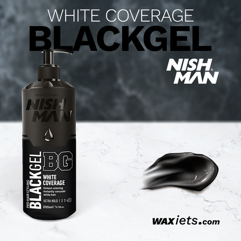 Gel Negro Cubre Canas Nishman