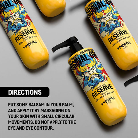 After Shave Immortal Samurai Spirit en Crema