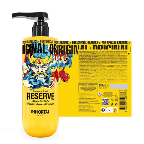 After Shave Immortal Samurai Spirit en Crema