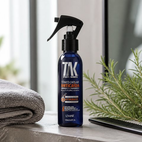 Tónico Capilar Anticaída TAK For Men - ambientada