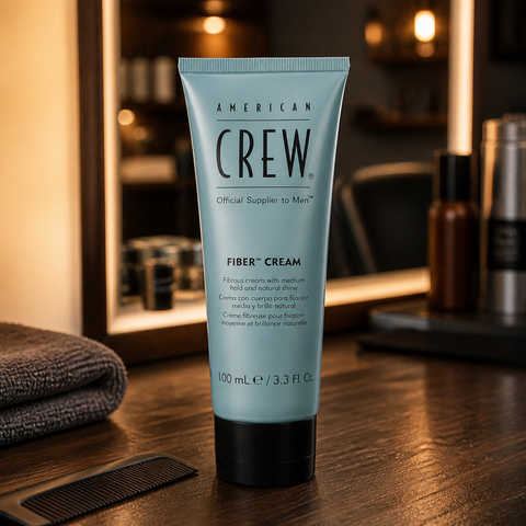 Fiber Cream American Crew - ambientada