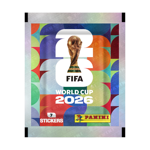 Sobre x 7 láminas Panini Mundial 2026