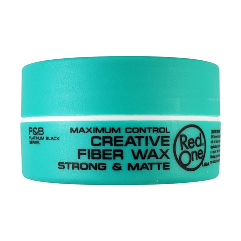 Cera Red One Aguamarina Creative Fiber Wax Strong y Matte