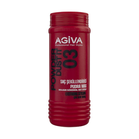 Cera en Polvo Voluminizador Agiva Roja - Fijación Fuerte 03