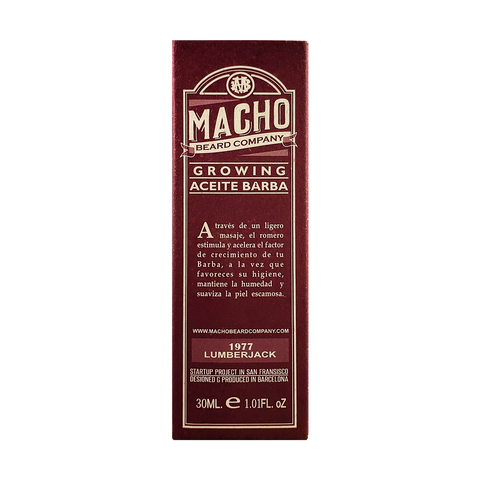 Aceite Barba Macho Beard Company – El Mero Macho
